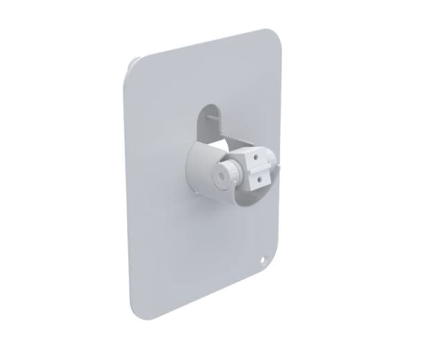 Ergonomic Solutions SpacePole Kiosk Payment front plate (DuraTilt) for