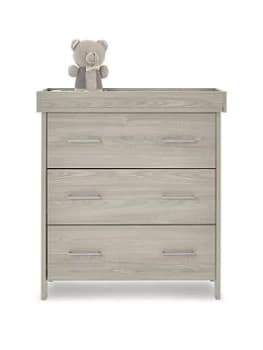 Obaby Nika Changing Unit - Grey Wash, Grey