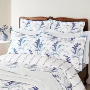 V&A Baroque Kingsize Duvet Cover, Indigo
