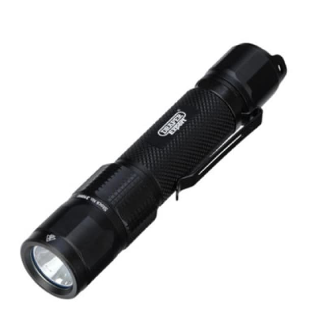 Draper 31095 Draper Expert Smd LED USB Rechargeable High Performance Torch, 12W, 1200 Lumens, Usb-C Cable Supplied