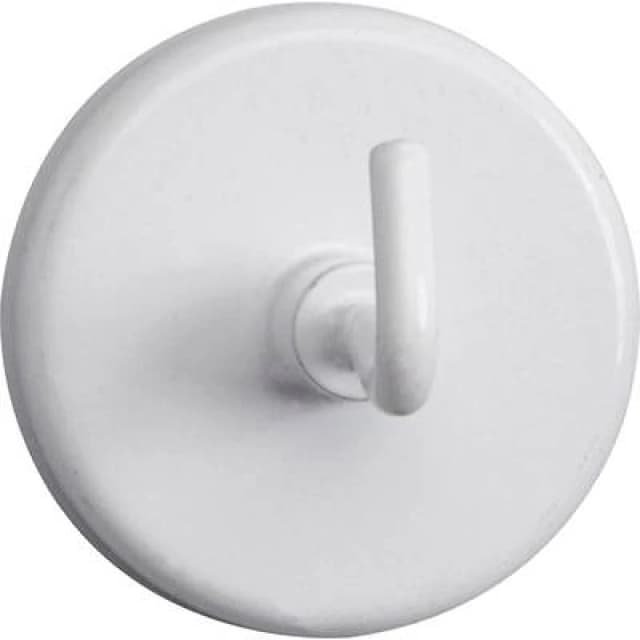 Maul Maul Magnet (Ø x H) 36mm x 36mm Round, Hook White 5 pc(s) 6158002 6158002
