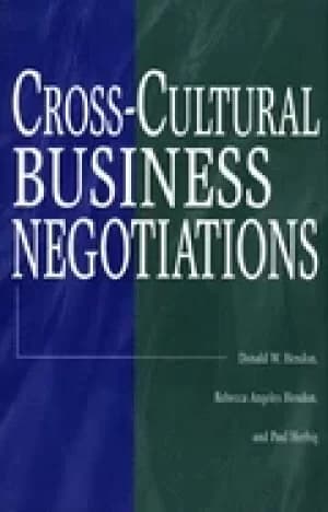 cross cultural business negotiations