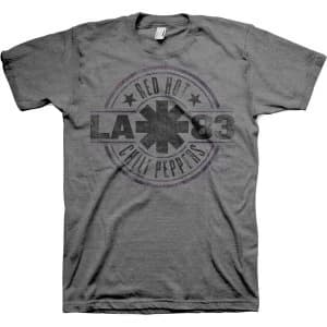 Red Hot Chili Peppers - LA 83 Unisex Large T-Shirt - Grey