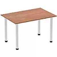 dynamic Ergonomic Desk Impulse IPLST12WNTBA Walnut 1200 mm x 800 mm x 725 mm