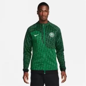 Nike Nigeria Anthem Jacket 2022 2023 Mens - Green