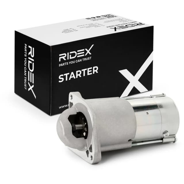 RIDEX 2S0296 Starter motor 2,50kW, 12V, Number of Teeth: 9 Starter (2)