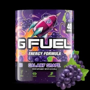 G Fuel Galaxy Grape Tub (40 Servings) Elite Energy and Endurance Formula