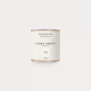 Laura Ashley Matt Emulsion Paint Cotton White Tester 100ml