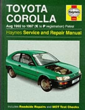 Toyota Corolla 92-97 Service and Repair Manual by John S Mead and Jay Storer Hardback