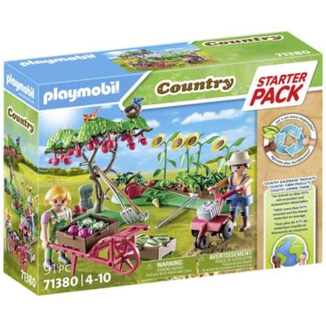 PLAYMOBIL Playmobil Country Starter pack farm vegetable garden 71380 71380
