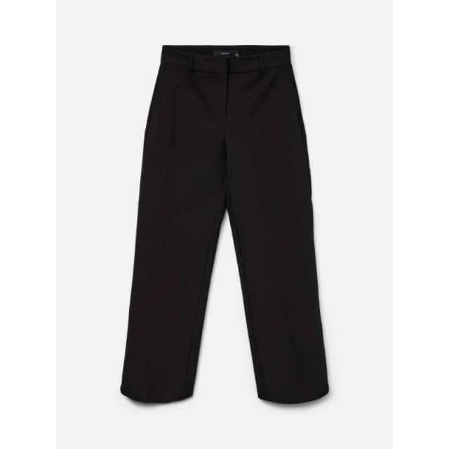 Vero Moda Womens Straight Leg Trousers Black female 38 L32