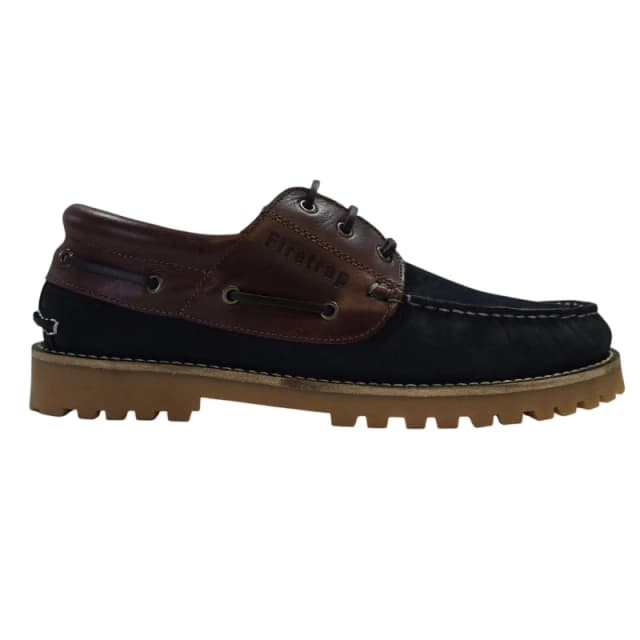 Firetrap Jose Shoes Mens Navy/Brown male 7 (41)