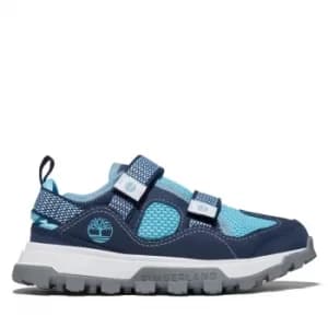 Timberland Treeline Fisherman Sandal For Youth In Blue Blue Kids, Size 2.5