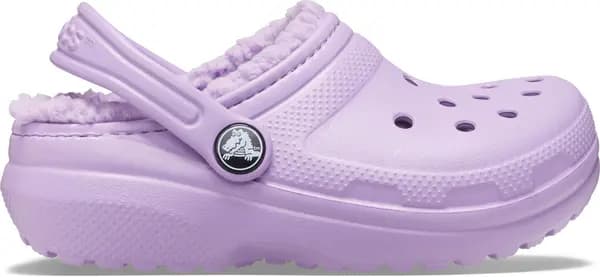 Crocs Kids Toddler Classic Lined Clogs Orchid C5