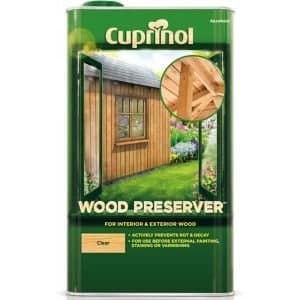 Cuprinol Clear Wood preserver 5L