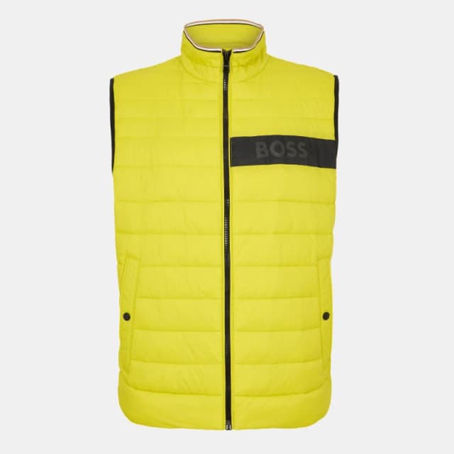 Boss Mens Darolan Sleeveless Gilet Bright Green male 36 (46)