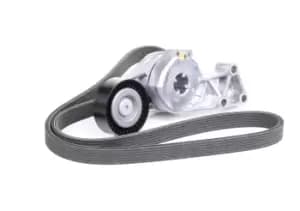 SKF V-ribbed belt set VKMA 31204 Serpentine belt kit,Auxiliary belt kit VW,AUDI,SKODA,Golf IV Schragheck (1J1)