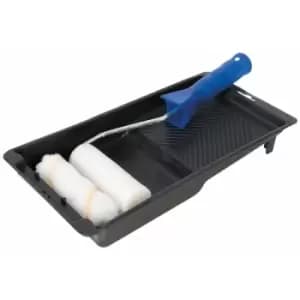 Silverline - Mini Roller & Tray Set - 100mm