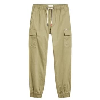 Tommy Jeans Cargo Trousers - Olive L8Q