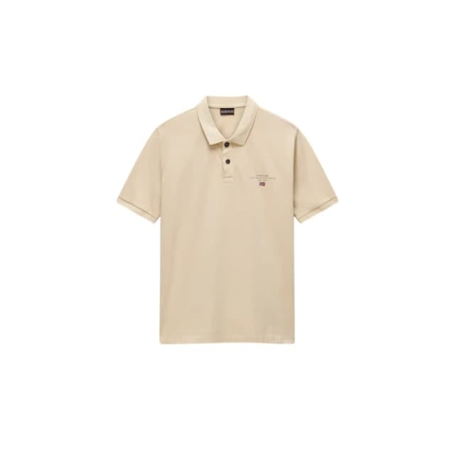 Polo Napapijri Elbas Beige Male XS