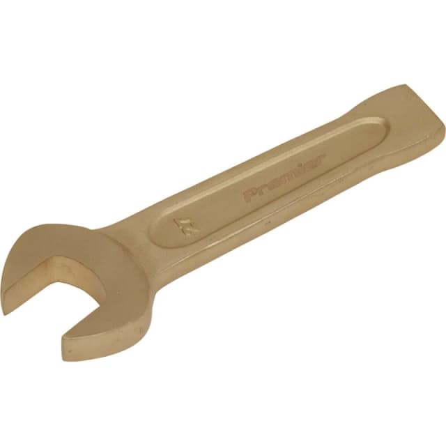 Loops 27mm Open-End Slogging Spanner - Non-Sparking - Short Profile Striking End Multi