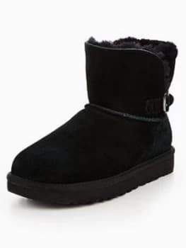 UGG Karel Ankle Boots Black Size 3 Women