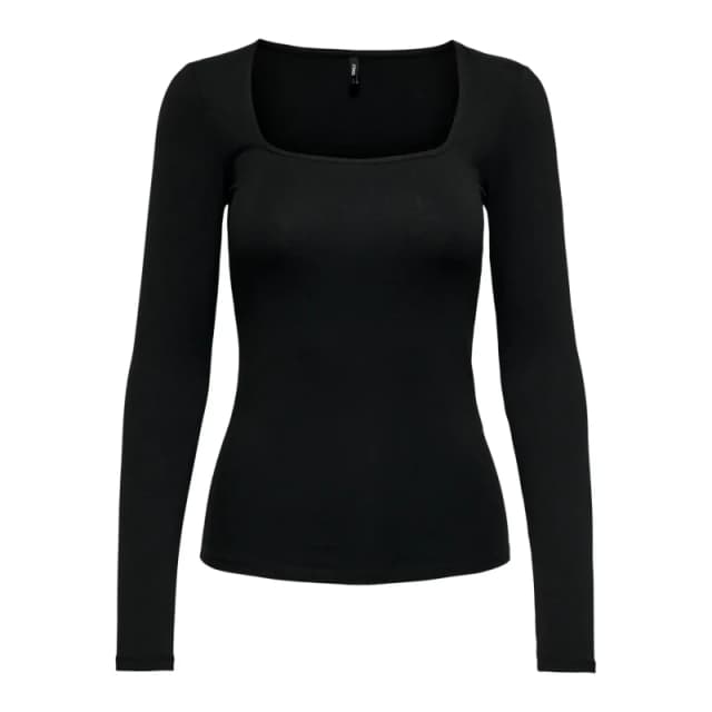 Only Womens long sleeve T-Shirt Only Onlsigne Jrs Noir Female M