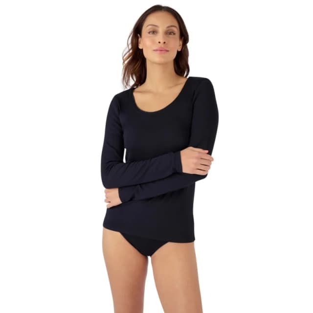 DAMART Thermolactyl Grade 3 T-Shirt with Long Sleeves Black Women XS;S;XL