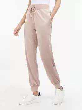Barbour International Highroads Velour Jogger - Pink, Size 10, Women