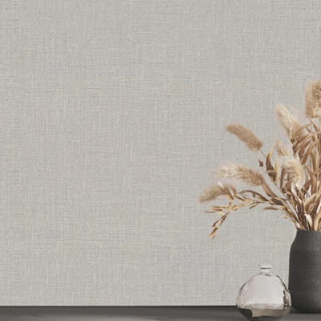 Boutique Boutique Loom Texture Taupe Wallpaper in Light Grey Size: 10000mm_x_520mm Light Grey 10000mm_x_520mm Unisex 5011583703085