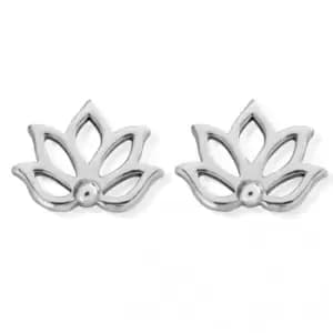 ChloBo Stud Lotus Earrings SEST495