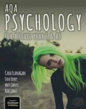 Aqa Psychology for a Level. Year 1 and As by Cara Flanagan Paperback