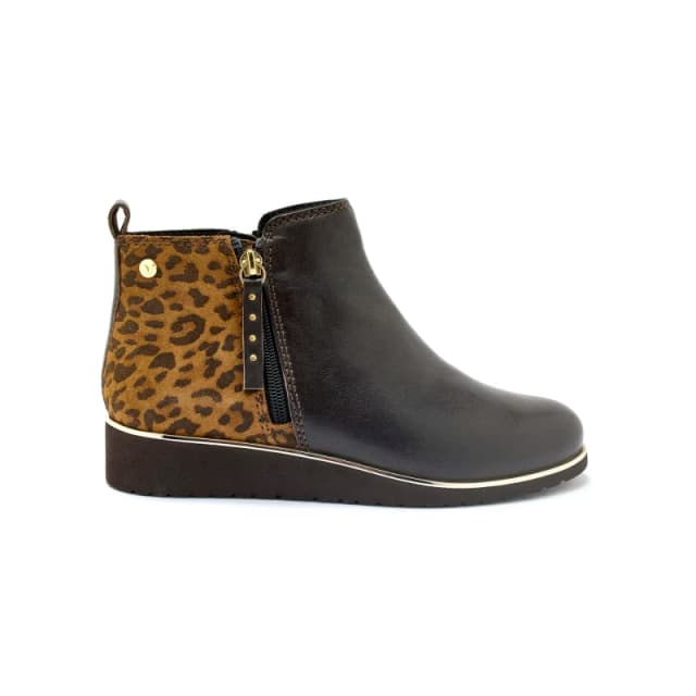 Pediconfort Womens ankle boots with double zip Pediconfort Marron Female 37