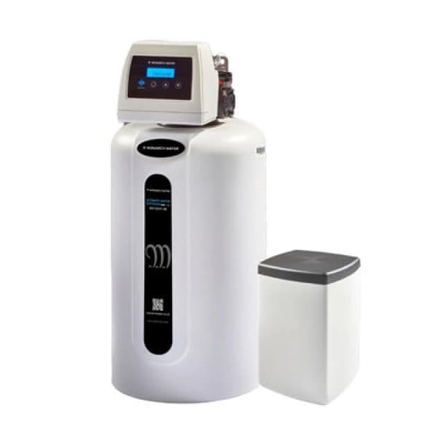 Monarch Sof3000He28 Compact Electric Water Softener Separate Tank + 1" Hoses
