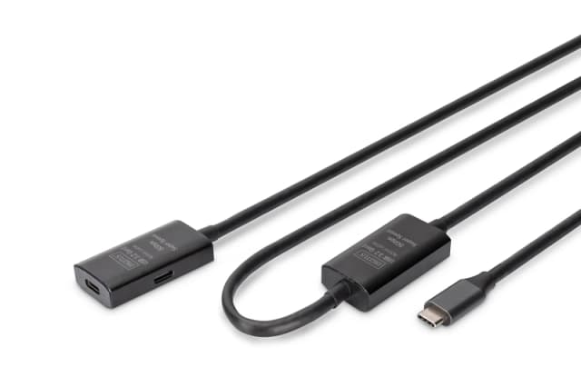 Digitus Active USB 3.2 Gen1 5G extension cable. USB-C - USB-C. 10m