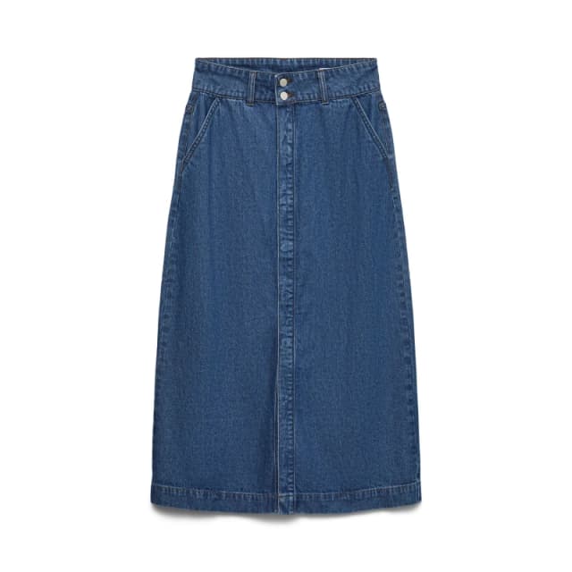 Vero Moda VM Denim Skirt Ld63 Medium Blue female 8 (XS)
