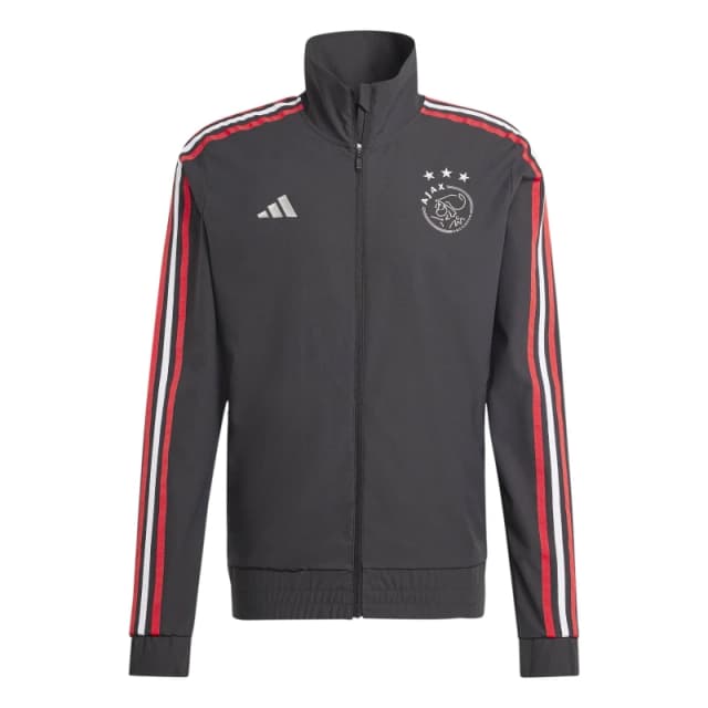 adidas Ajax Amsterdam Tracksuit Jacket Adults - Black XS
