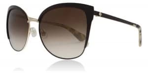 Kate Spade Genice/S Sunglasses Brown Gold 0GSA 57mm