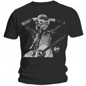 David Bowie Acoustics Mens Large T-Shirt - Black