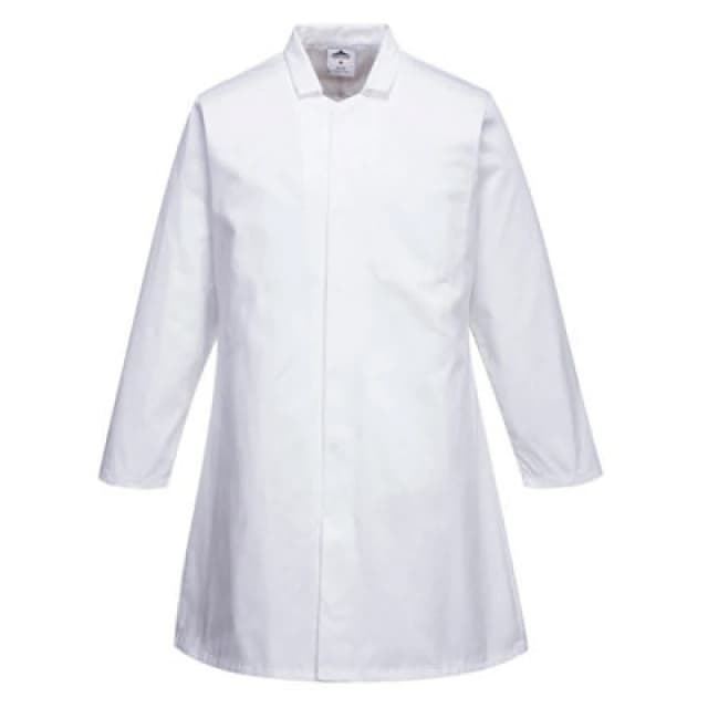 Portwest Mens Single Pocket Food Coat 2202WHR5XL Colour: White