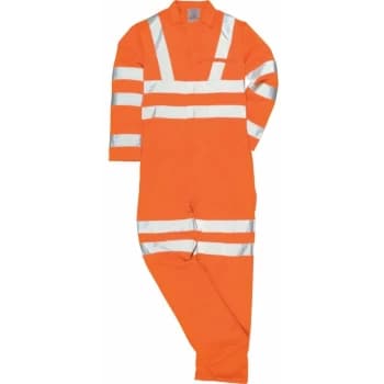 Portwest - RT42ORRL - sz L Hi-Vis Poly-cotton Coverall RIS - Orange