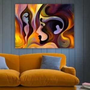 248687593_70100 Multicolor Decorative Canvas Painting