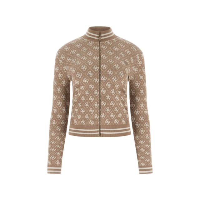 Guess Womens long sleeve T-Shirt Guess 4G Rhombus Noir Female XS/S