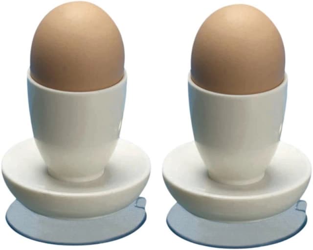 Aidapt Egg Cup With Non Slip Base White