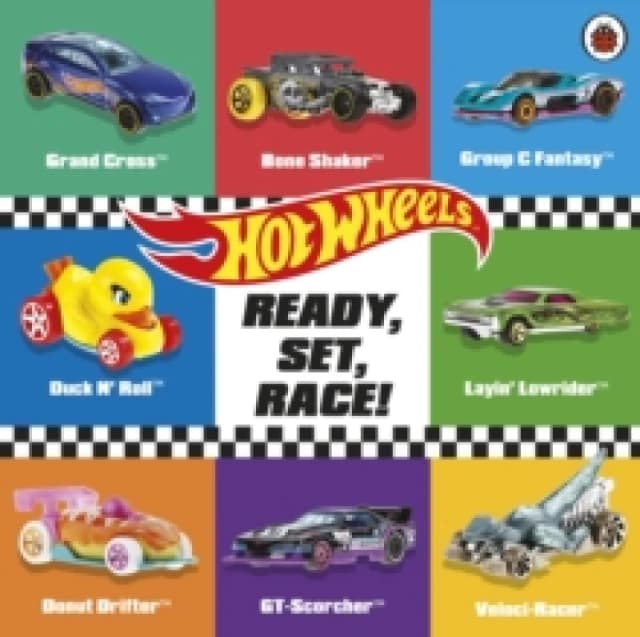 Hot Wheels: READY, SET, RACE! Board book