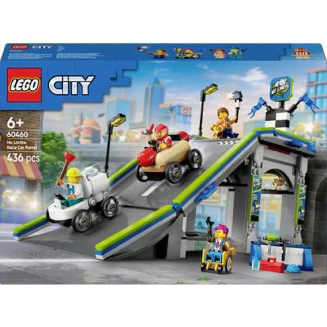 LEGO LEGO City No Limits: Race Car Ramp Track Toy Playset 60460
