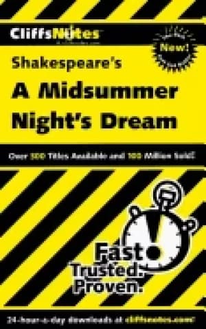 cliffsnotes on shakespeares a midsummer nights dream