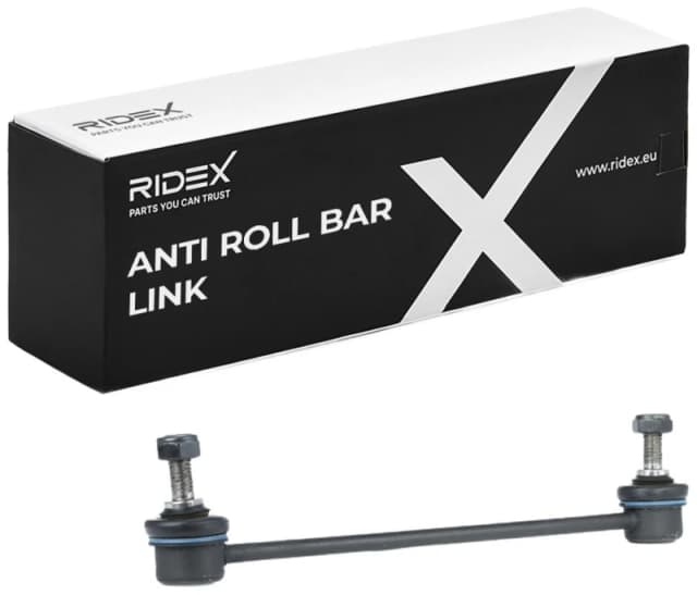 RIDEX 3229S0274 Anti-roll bar link Rear Axle both sides Steel Link Stabiliser (3229)