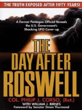 The Day After Roswell by Philip Corso Hardback