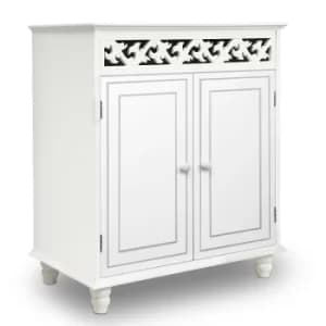 Cabinet Jersey White 76x65x35cm